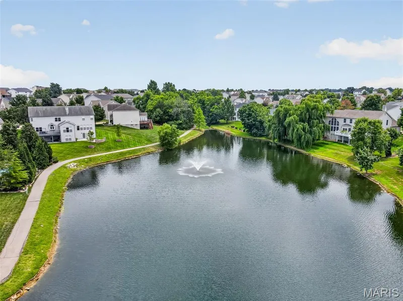 Close up of larger lake — 15 Tyler Court #2101A, Wentzville, MO 63385