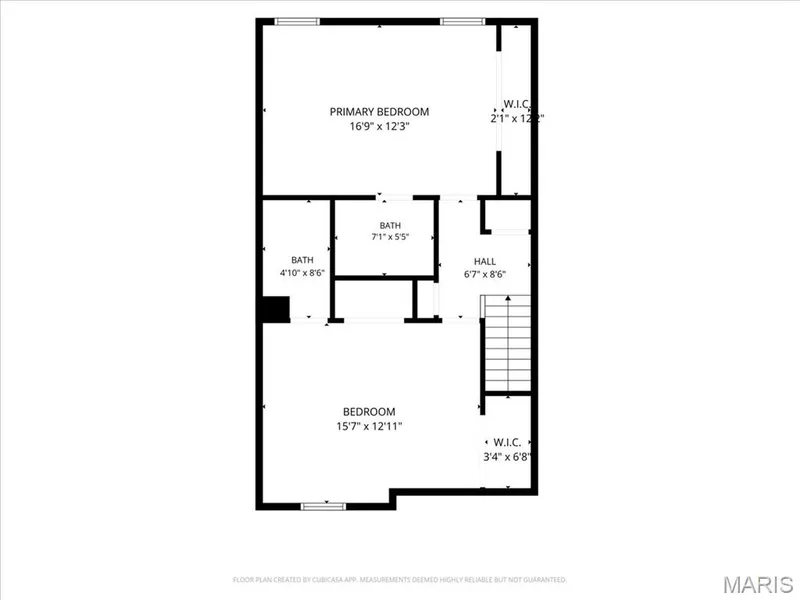 Floor plan — 1383 Forest Creek Drive #5, St Charles, MO 63303