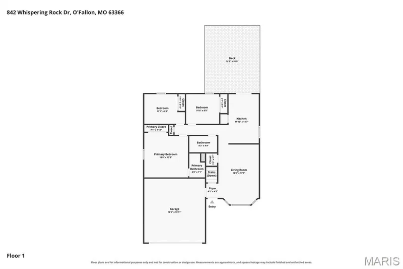 842 Whispering Rock Drive, O'Fallon, MO 63366 — listing photo 12 of 20