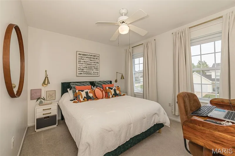 Guest Bedroom — 219 Cheval Square Drive, Chesterfield, MO 63005
