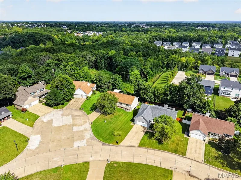 Overhead view. — 1761 Fairview Farms Circle, Wentzville, MO 63385