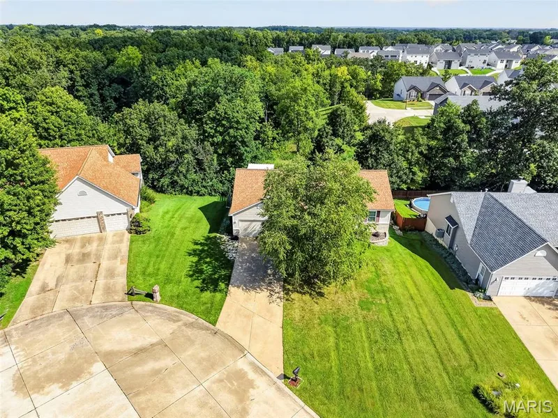 Overhead view. — 1761 Fairview Farms Circle, Wentzville, MO 63385