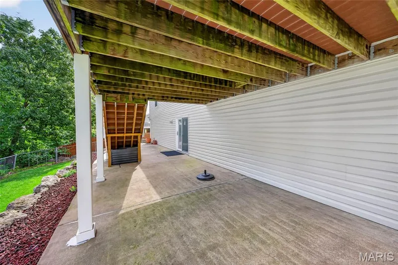 Walk-out basement to the patio, deck and fenced yard. — 1761 Fairview Farms Circle, Wentzville, MO 63385