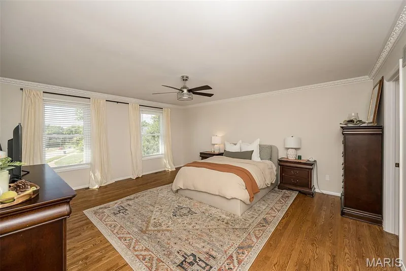 Primary bedroom — 15706 Heathercroft Drive, Chesterfield, MO 63017