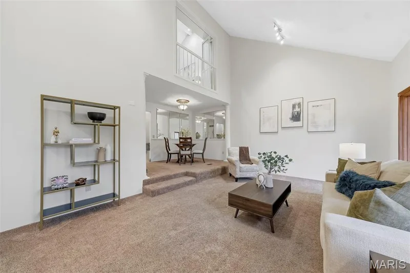 Vaulted living area. — 1028 Monfort Court, Lake St. Louis, MO 63367