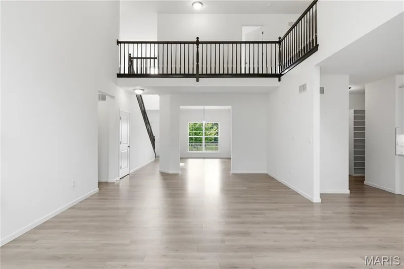 View from back of the Great Room to the Dining Room — 1278 Harvester Drive, Chesterfield, MO 63005