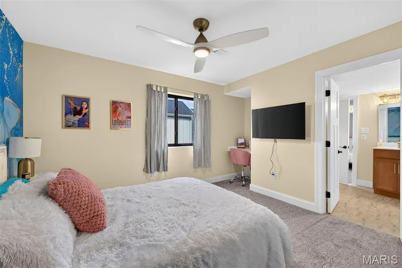 LL fourth bedroom with large window — 155 Haven Ridge Court, Dardenne Prairie, MO 63368