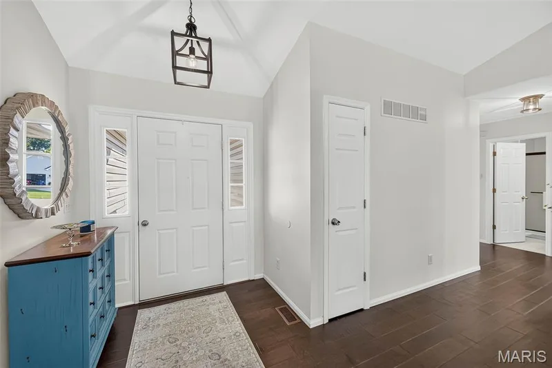 Entryway with coat closet — 1509 Langrove Drive, O'Fallon, MO 63368