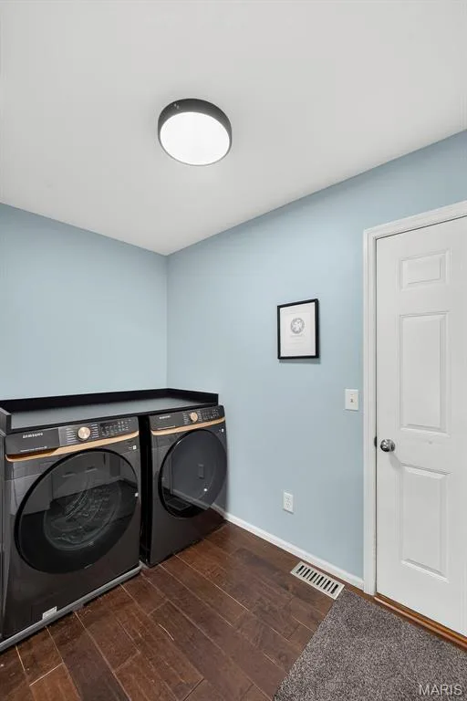 Laundry room off the kitchen and garage — 1509 Langrove Drive, O'Fallon, MO 63368