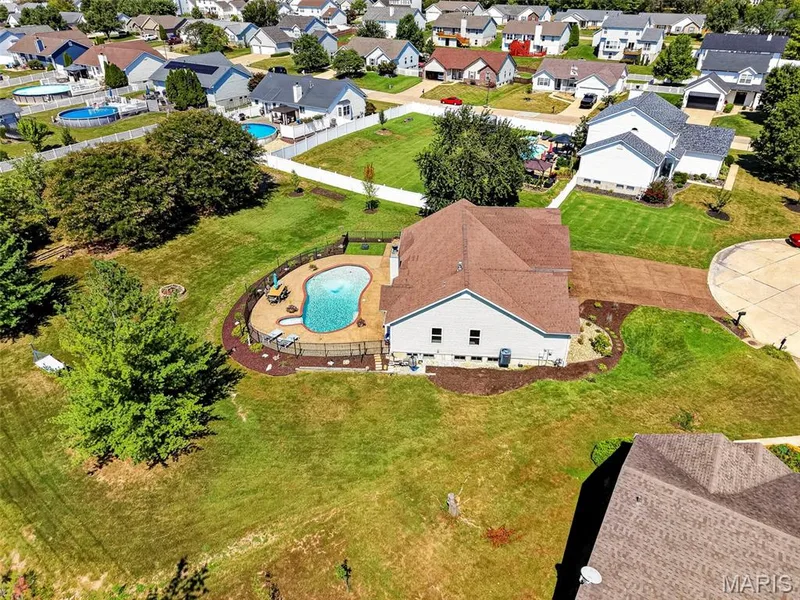 Pie shaped lot — 1509 Langrove Drive, O'Fallon, MO 63368