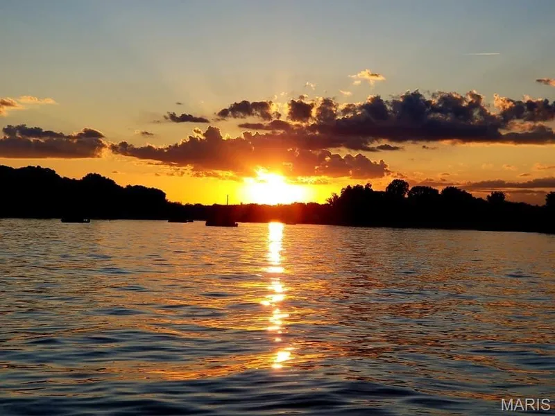 Sunset on Lake Saint Louis — 22 Harbor Point Court, Lake St. Louis, MO 63367