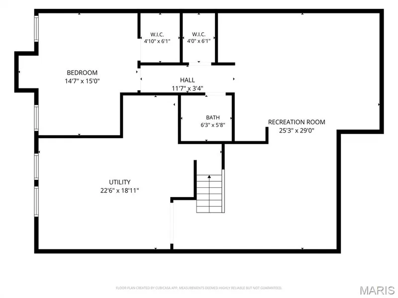 Floor plan — 1551 Country Bend Drive, St Charles, MO 63303