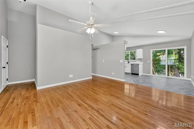 Open flow to breakfast area and kitchen. — 1035 Providence Pointe Drive, Wentzville, MO 63385