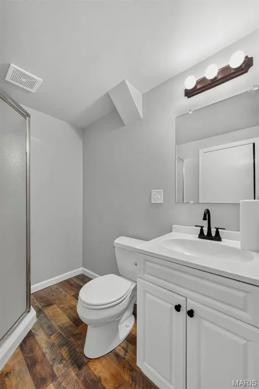 Lower level bath with walk-in shower. — 1035 Providence Pointe Drive, Wentzville, MO 63385