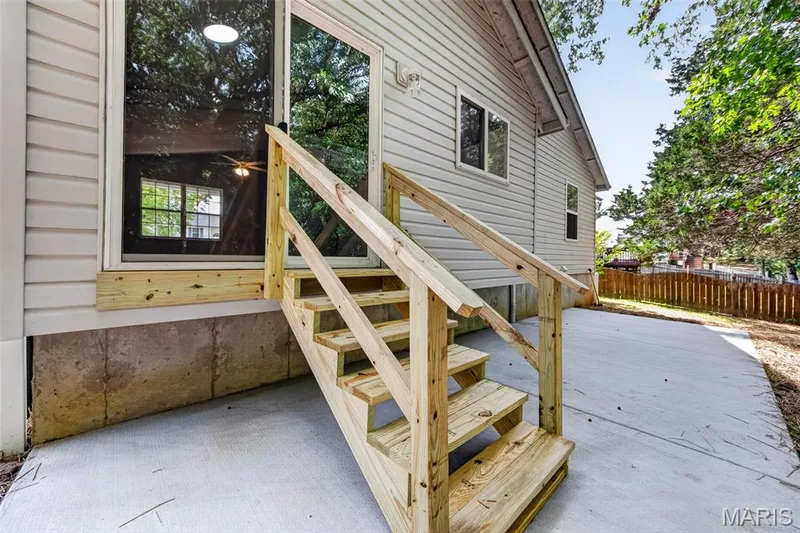 New stairs & patio. — 1035 Providence Pointe Drive, Wentzville, MO 63385