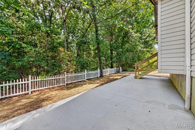 Private backyard — 1035 Providence Pointe Drive, Wentzville, MO 63385