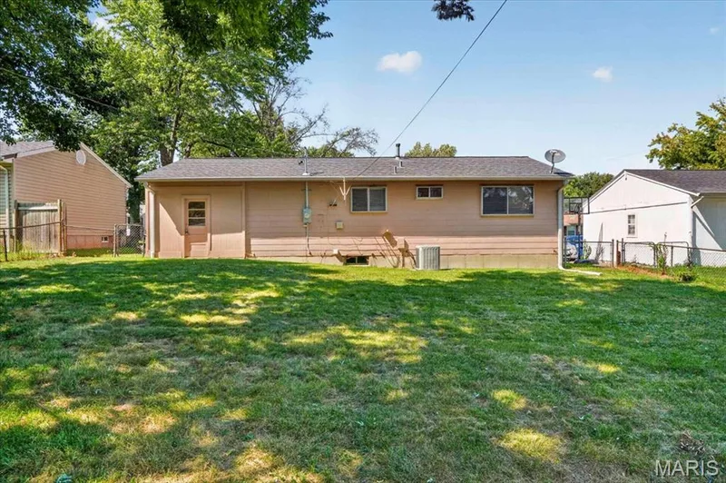 Spacious level fenced yard. — 2428 Golfway Drive, St Charles, MO 63301