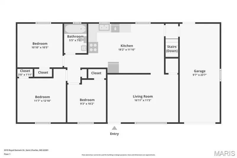 3319 Royal Domain Drive, St Charles, MO 63301 — listing photo 37 of 38