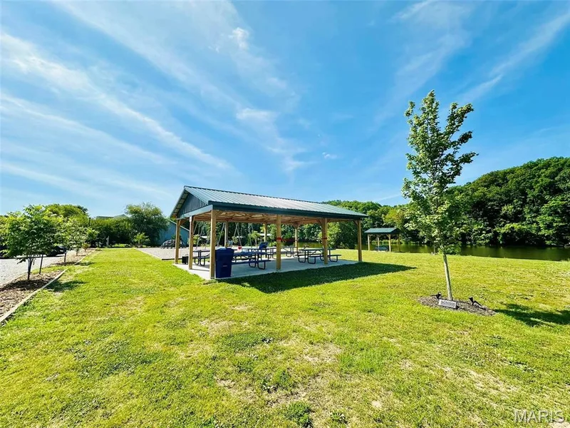 Lakefront Magnolia Park is just a short walk away, offering pavilions, a playground and one of the community’s two beach areas. — 11075 Village Drive, Foristell, MO 63348