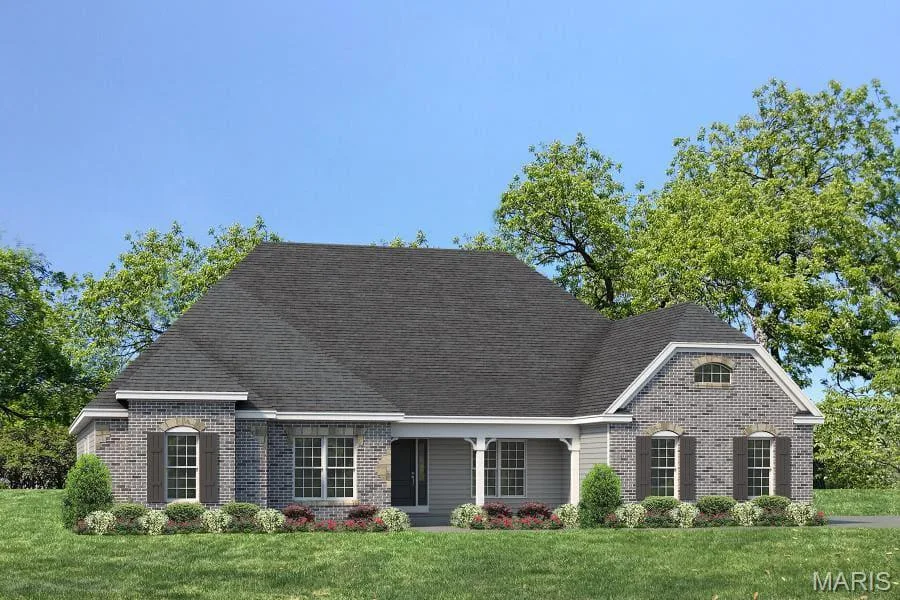 Rendering of Base Elevation — 1 TBB Nantucket @ Sonnen Trail, Wentzville, MO 63385