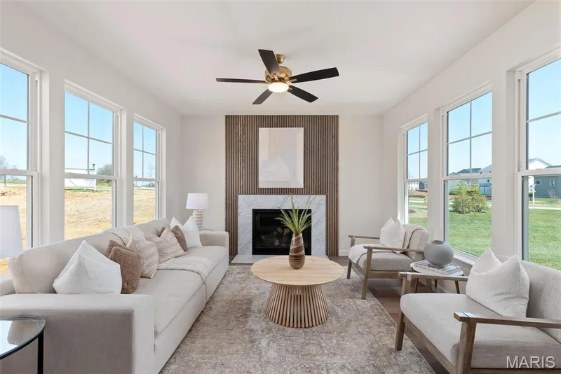 Photo representation of similar home.  Some features shown may be optional upgrades. — 1 TBB Wyndham @ Sonnen Trail, Wentzville, MO 63385