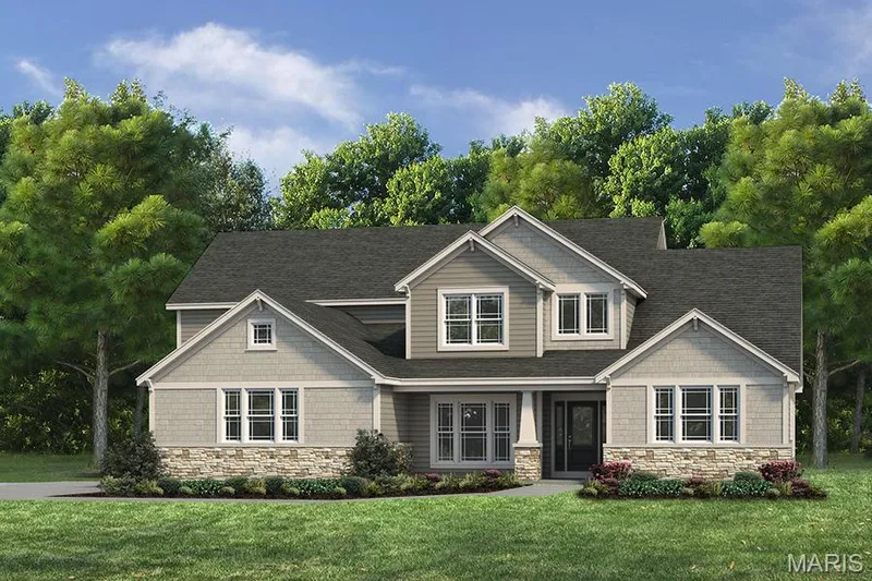 Optional Upgraded Elevation — 1 TBB Parkview II @ Sonnen Trail, Wentzville, MO 63385
