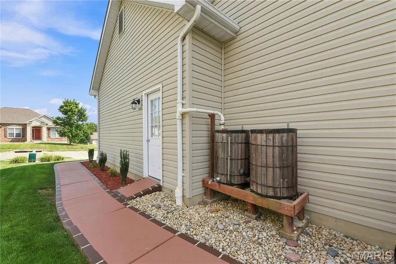 Rain filtration system — 110 Cypress Meadows Drive, Wentzville, MO 63385