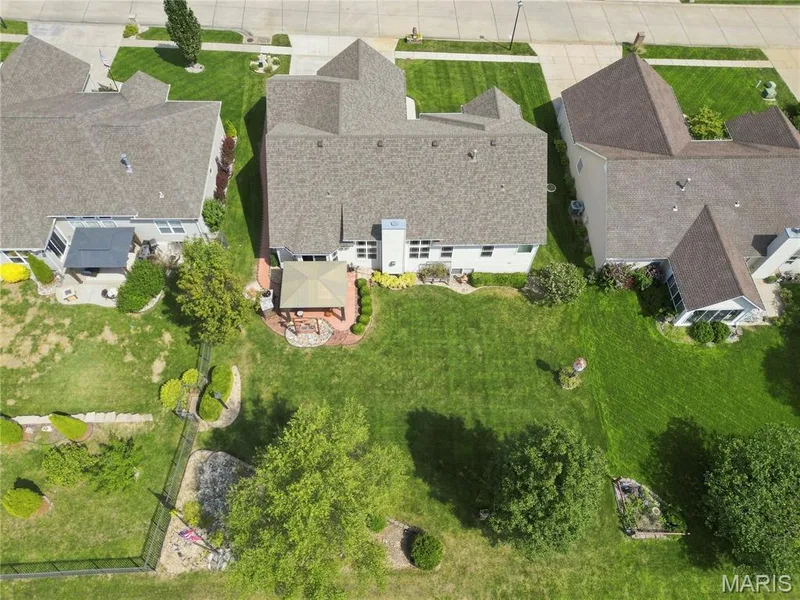 Aerial of home — 110 Cypress Meadows Drive, Wentzville, MO 63385