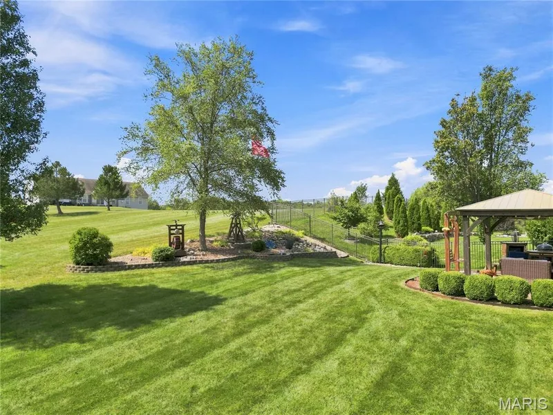 backyard — 110 Cypress Meadows Drive, Wentzville, MO 63385