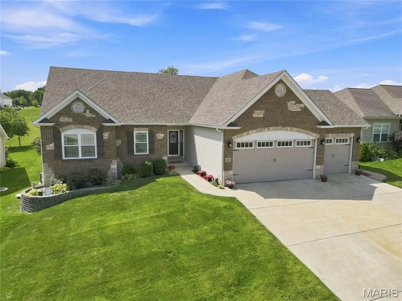 front of home — 110 Cypress Meadows Drive, Wentzville, MO 63385