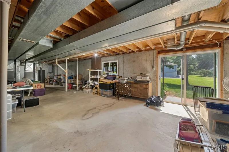 NOTICE THE ROUGH-IN PLUMBING FOR A BATHROOM — 268 Kinderhook Drive, Chesterfield, MO 63017