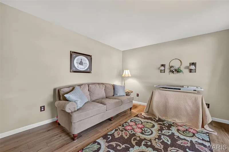 Wood-finish flooring with neutral wall tones — 10 Docs Ct., St Charles, MO 63303