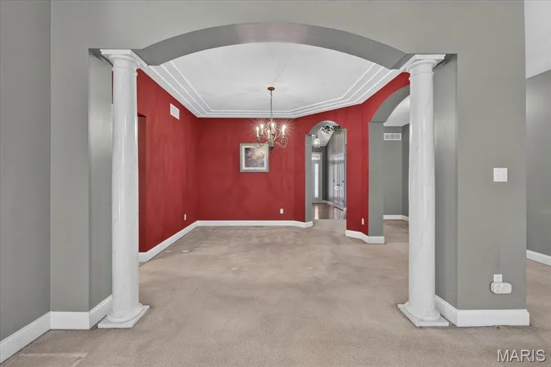 Dining room connected to the great room. — 2418 Golden Bear Way #711A, Wentzville, MO 63385