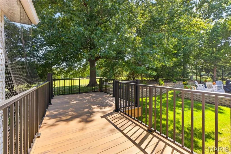 Composite deck, with a beautiful view of the golf course — 2418 Golden Bear Way #711A, Wentzville, MO 63385