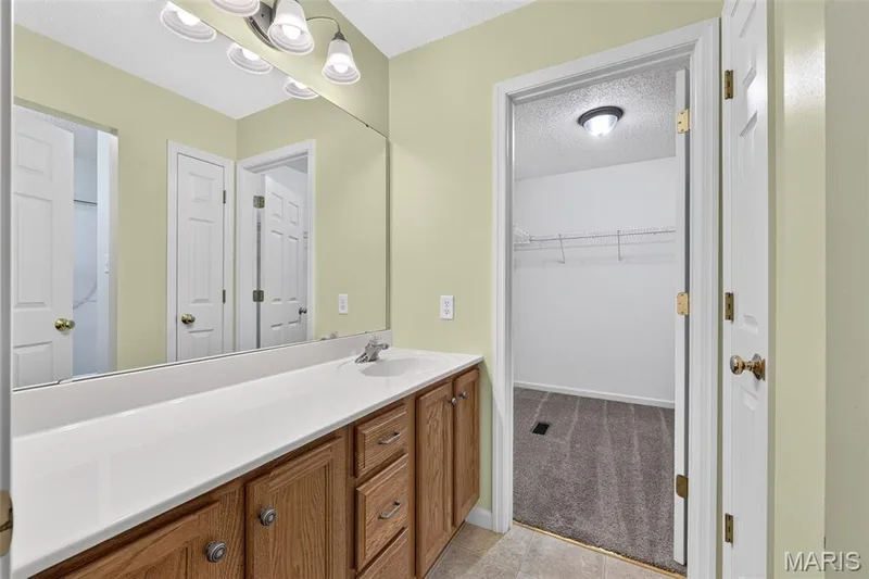 Primary Bathroom — 1061 Silo Bend Drive, Wentzville, MO 63385