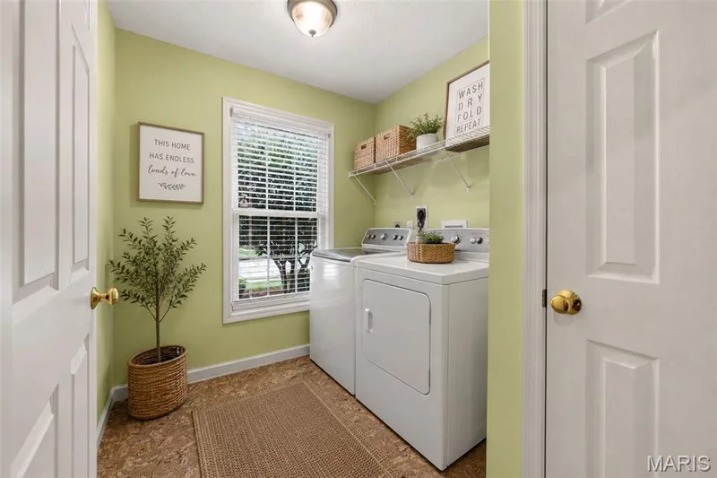 Virtually Staged Laundry Room — 1061 Silo Bend Drive, Wentzville, MO 63385