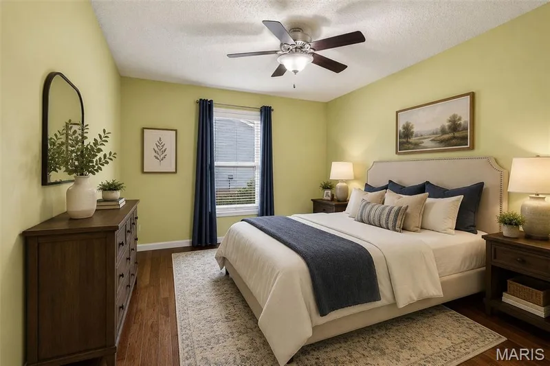 Virtually Staged second Bedroom — 1061 Silo Bend Drive, Wentzville, MO 63385
