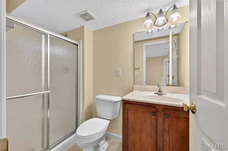 Lower Level full Bath — 1061 Silo Bend Drive, Wentzville, MO 63385