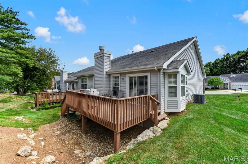 Seller will be sodding or installing rock in area that is lacking grass. — 2417 S Lakeridge Court #14, Lake St. Louis, MO 63367