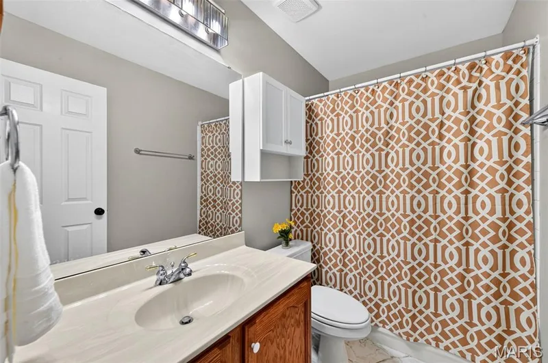 Hall bathroom — 2417 S Lakeridge Court #14, Lake St. Louis, MO 63367