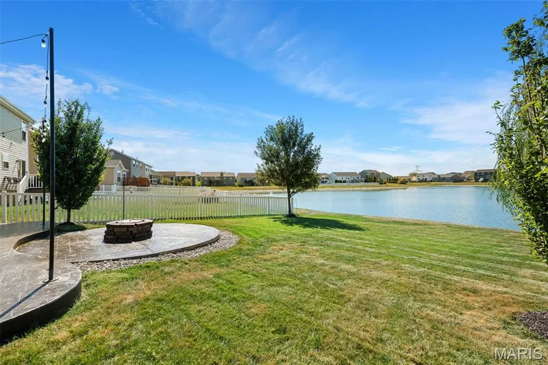 Imagine spending time on that pretty patio just looking at the view! — 213 Charlestowne Place Drive, St Charles, MO 63301