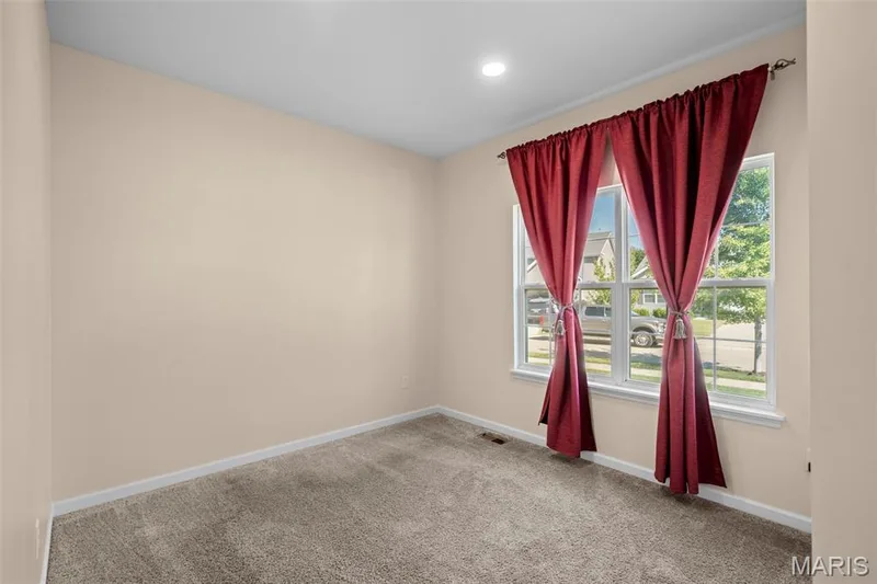 Front-facing bedroom — 213 Charlestowne Place Drive, St Charles, MO 63301
