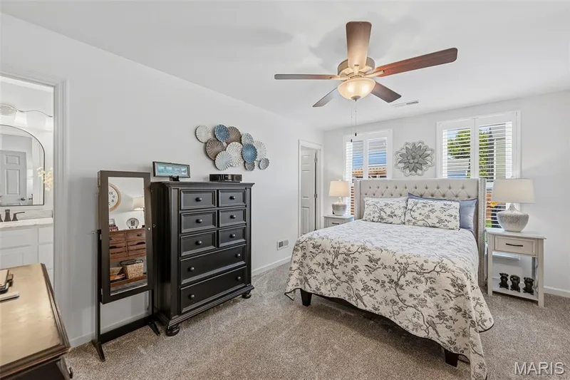Spacious primary bedroom! — 3404 Reed Crossing Street, St Charles, MO 63301