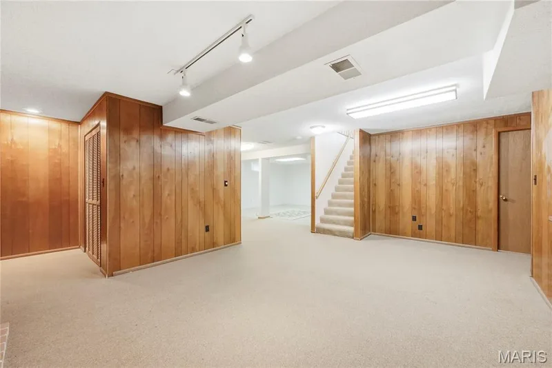 Family Room in Finished Lower Level — 3044 Brentmoor Drive, St Charles, MO 63303