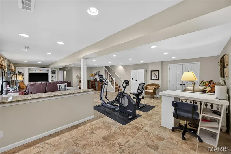 Walk out access and recessed lighting — 730 Longfellow Circle, O'Fallon, MO 63366