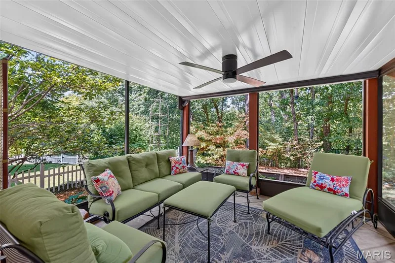Lower level screened in porch — 730 Longfellow Circle, O'Fallon, MO 63366