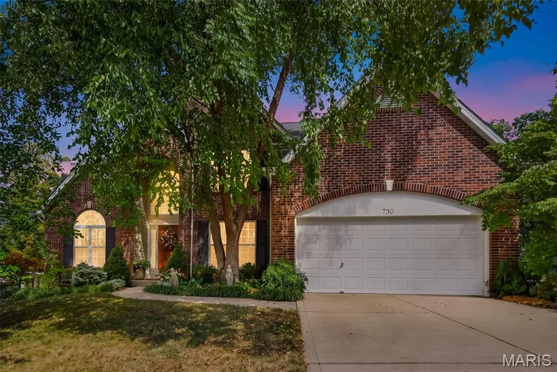 This peaceful private backyard retreat is not to be missed, see it today! — 730 Longfellow Circle, O'Fallon, MO 63366