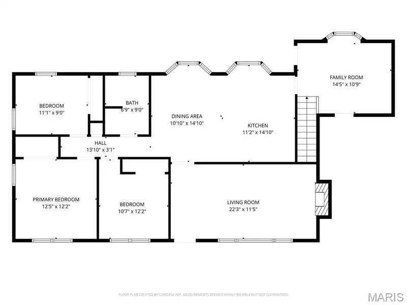 Main level floor plan — 14 Connie Drive, St Charles, MO 63301