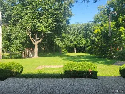 View of rear yard from patio — 14 Connie Drive, St Charles, MO 63301