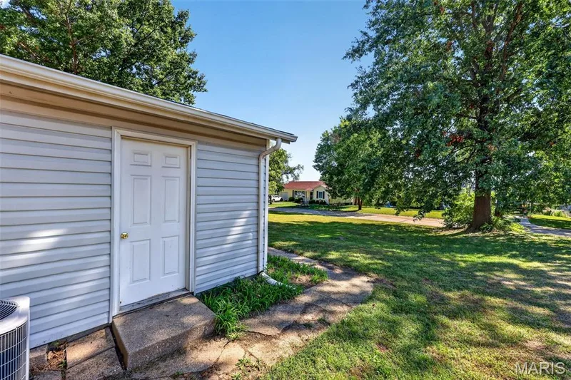service door to office — 206 Cordes Street, O'Fallon, MO 63366